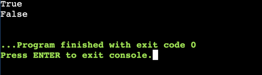 Python operators